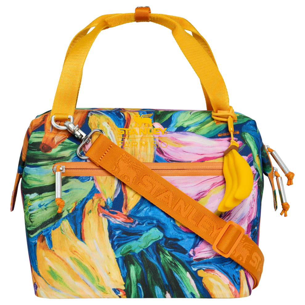 Stanley 1913 Stanley 1913 x FARM Rio All-Day Julienne Mini Cooler 7L in Farm Rio Painted Bananas | Weergave Voorkant