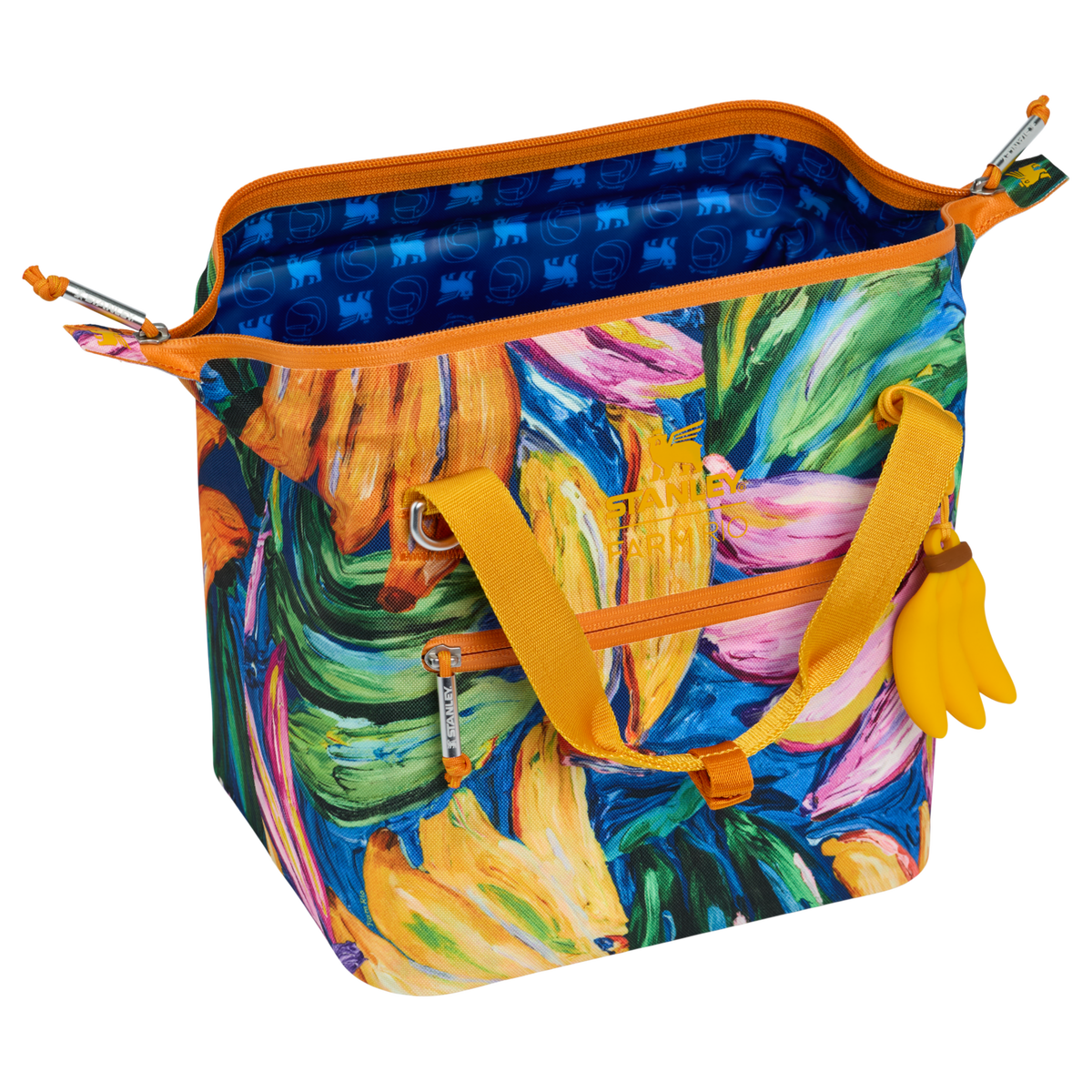 Stanley 1913 Stanley 1913 x FARM Rio All-Day Julienne Mini Cooler 7L in Farm Rio Painted Bananas | Weergave Openen