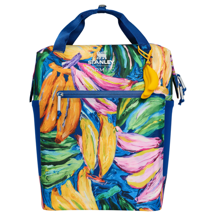 Stanley 1913 Stanley 1913 x FARM Rio All-Day Madeleine Mini Soft Cooler 13.2L in Farm Rio Painted Bananas | Weergave Voorkant