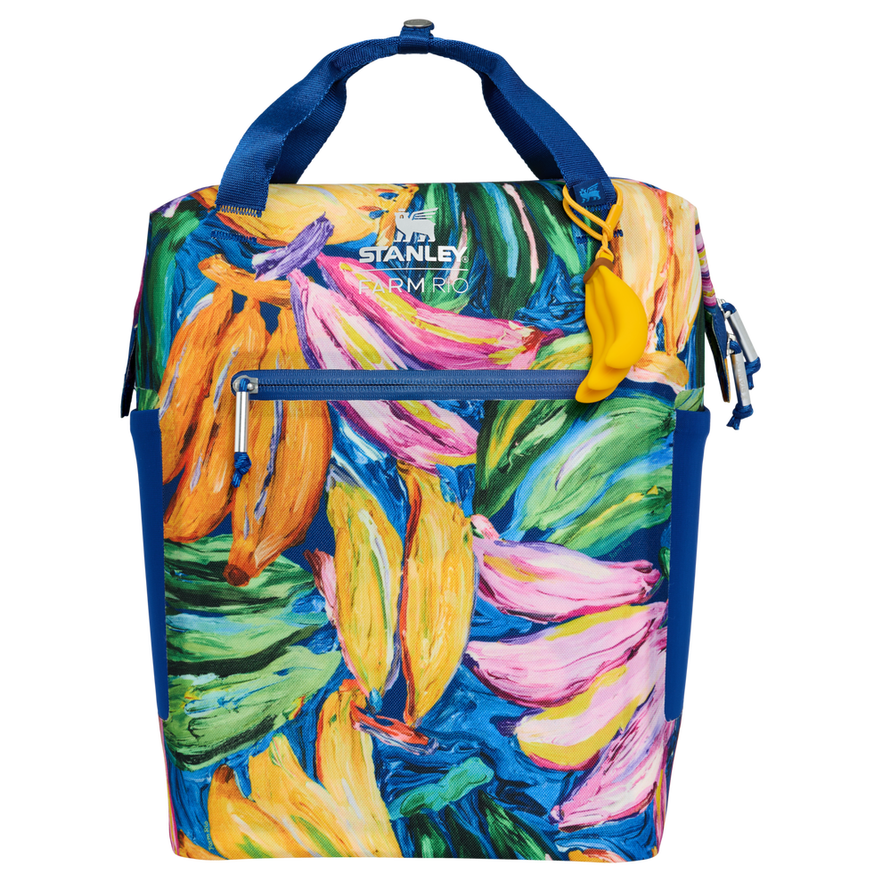 Stanley 1913 Stanley 1913 x FARM Rio All-Day Madeleine Mini Soft Cooler 13.2L in Farm Rio Painted Bananas | Weergave Voorkant