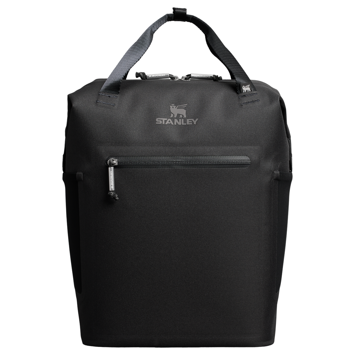 Stanley 1913 Madeleine Mini Backpack Soft Cooler 13.2L en Black | Ver Delante