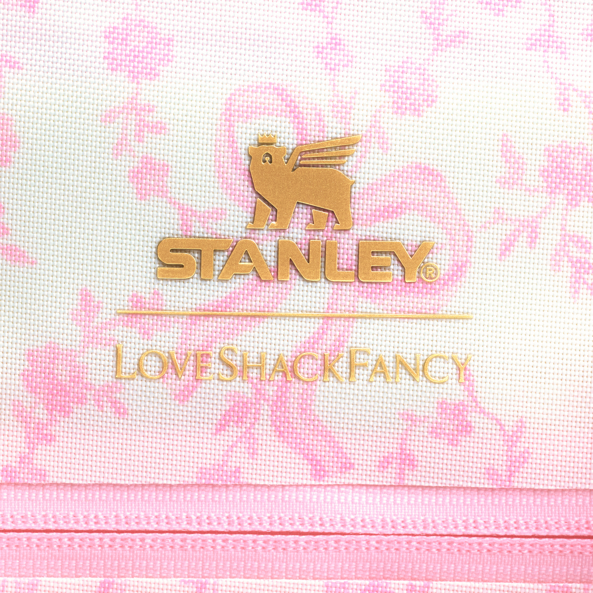 Stanley 1913 Stanley 1913 x LoveShackFancy All-Day Madeleine Mini Soft Cooler 13.2L in Coquette Bow - Chantilly | Detailed View