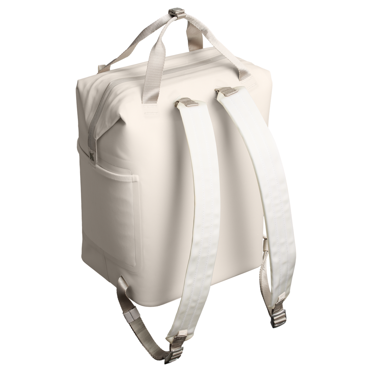 Stanley 1913 The All Day Madeleine Mini Cooler Backpack 14 QT 13.2 L in Cream | Back View