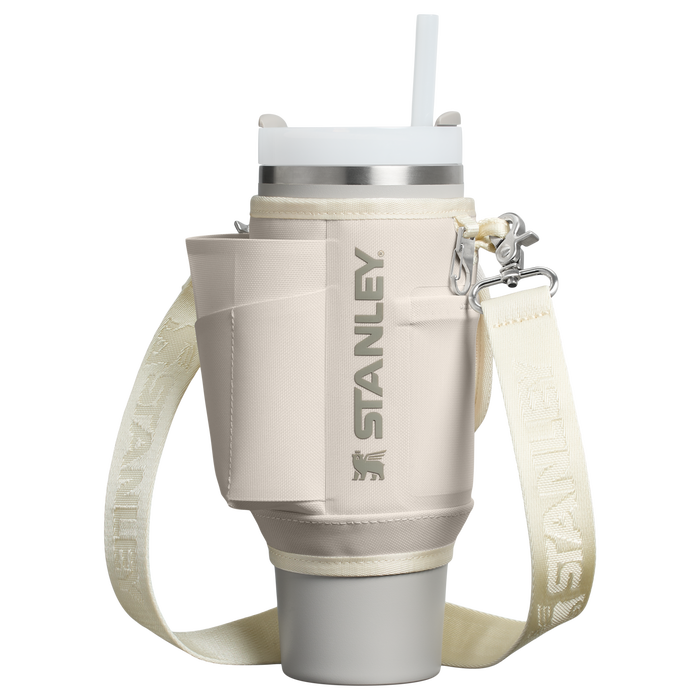 Stanley 1913 The All Day 30 OZ Quencher Carry-All 0.89 L in Cream | Front View