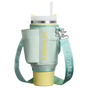 Swatch for Stanley 1913 The All Day 30 OZ Quencher Carry-All 0.89 L in Mist | Front View