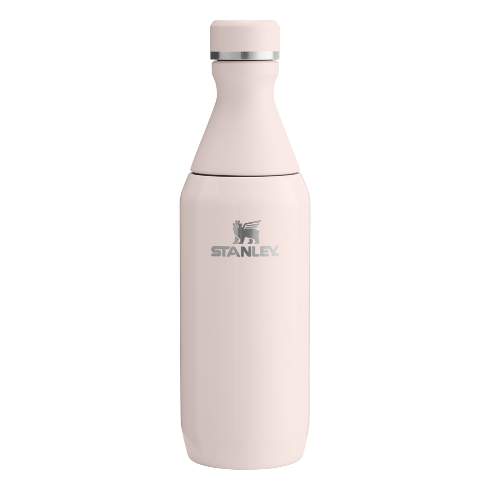 Stanley 1913 All Day Slim Bottle 0.35L in Rose Quartz Gloss | Front View