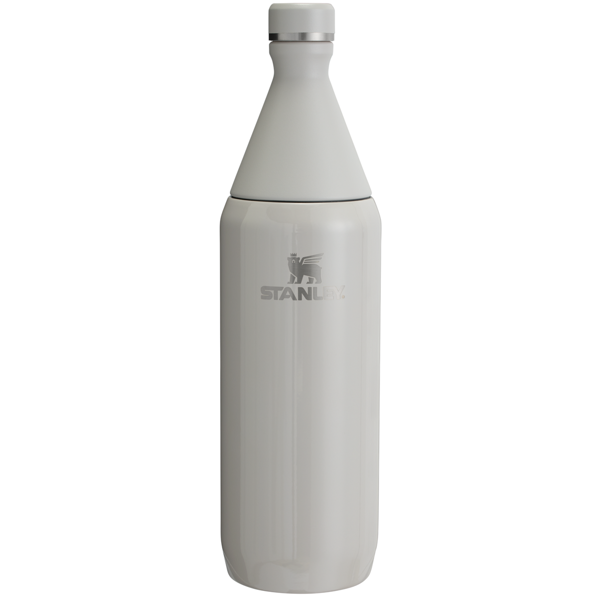 Stanley 1913 All Day Slim Bottle 34 OZ 1 L in Ash | Front View
