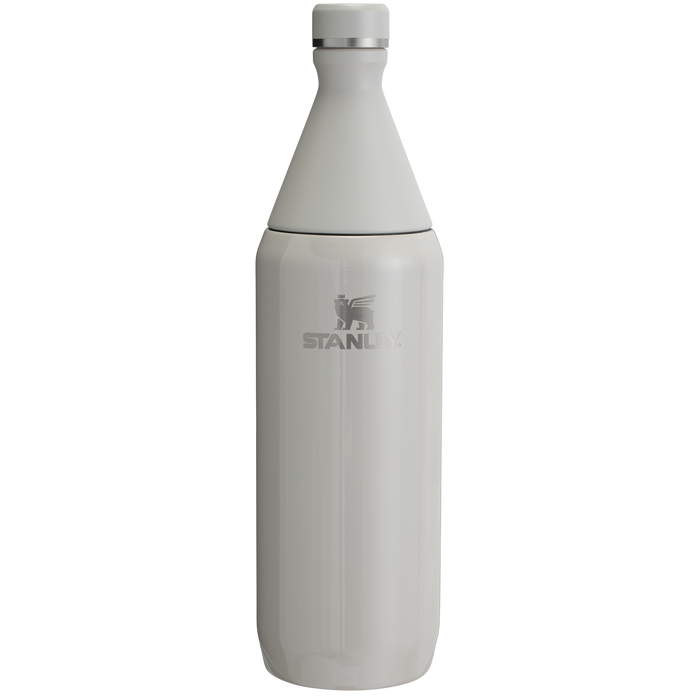 Stanley 1913 All Day Slim Bottle 34 OZ 1 L in Ash | Front View