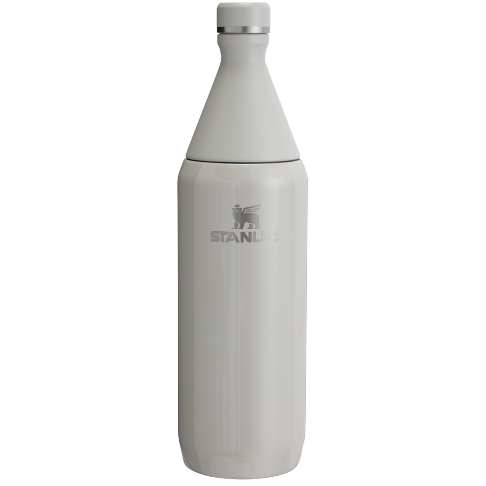 Stanley 1913 All Day Slim Bottle 34 OZ 1 L in Ash | Front View