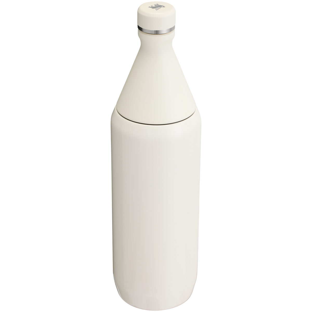 Stanley 1913 All Day Slim Bottle 34 OZ 1 L in Cream | Back View