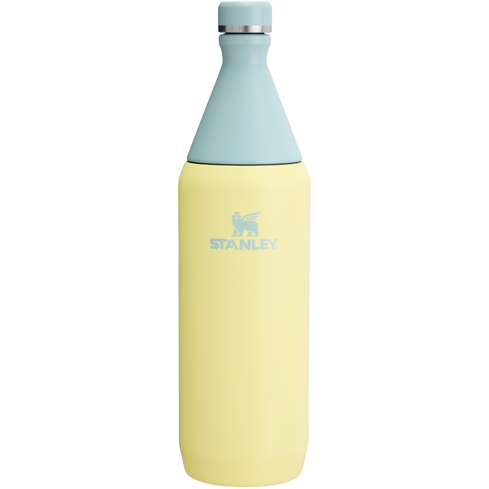 Stanley 1913 All Day Slim Bottle 34 OZ 1 L in Pomelo | Front View