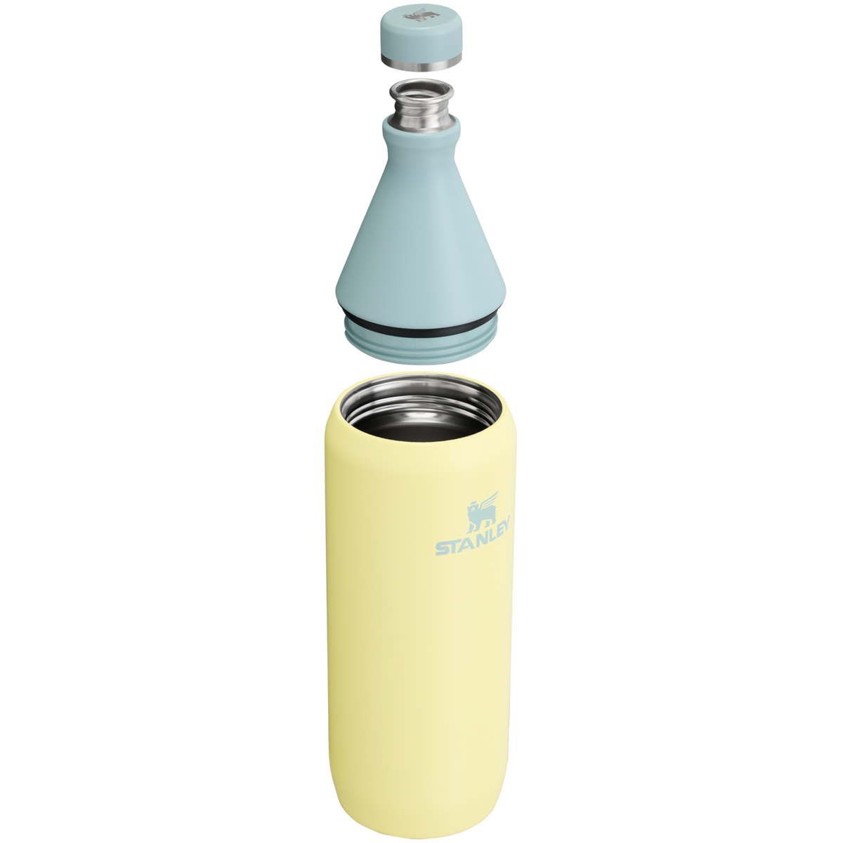 Stanley Leak Proof 34 OZ All Day Slim Bottle  with removable collar in Pomelo 