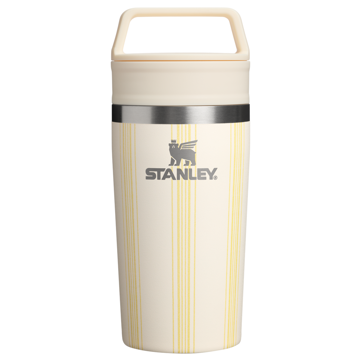 Stanley 1913 Café-To-Go Travel Mug 0.35L en Cream Picnic Stripe | Ver Delante