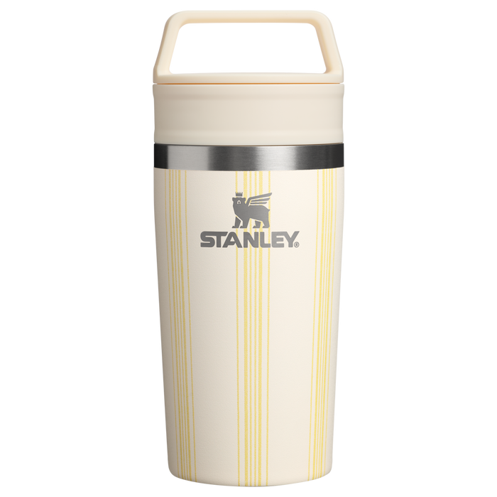 Stanley 1913 Café-To-Go Travel Mug 0.35L en Cream Picnic Stripe | Ver Delante