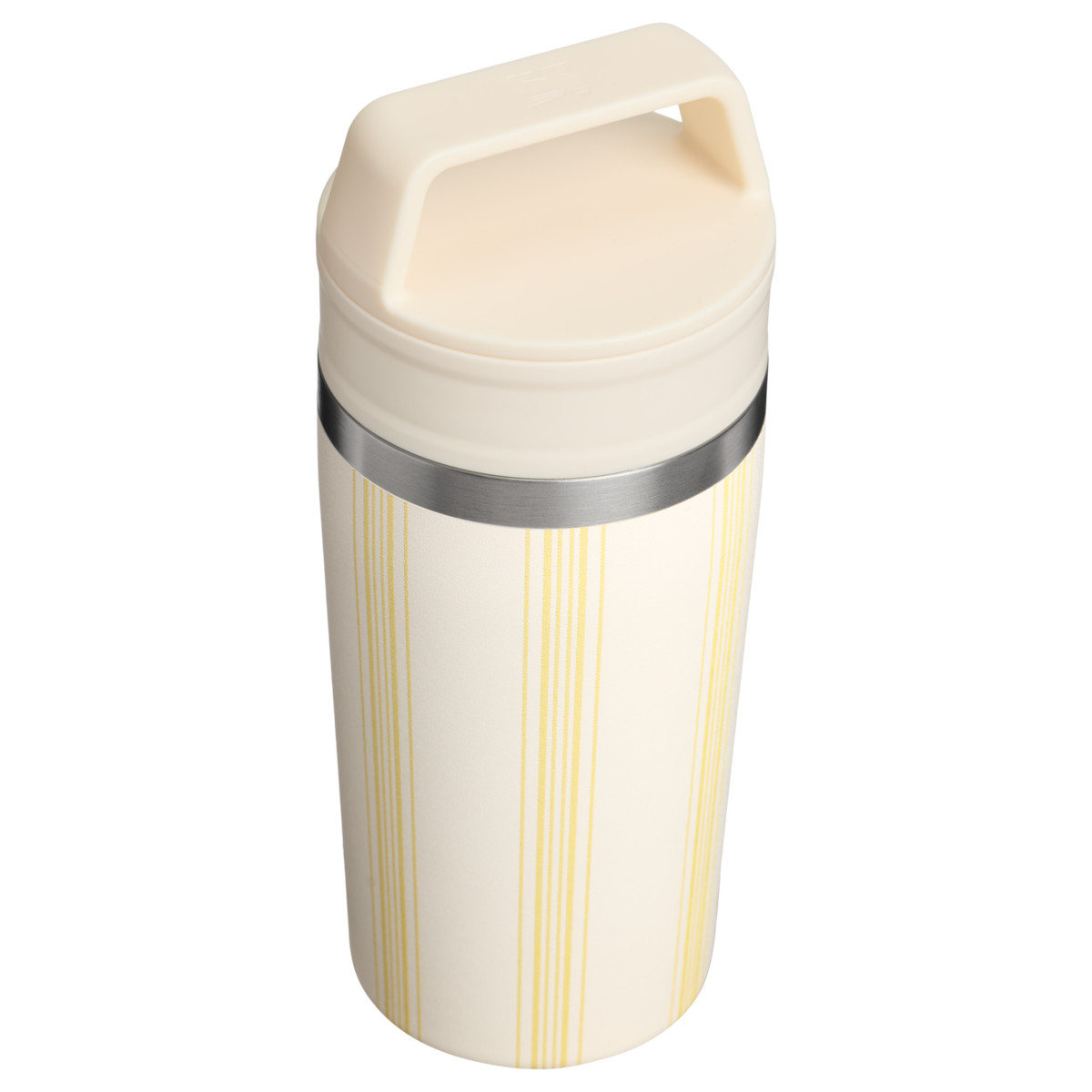 Stanley 1913 Café-To-Go Travel Mug 0.35L en Cream Picnic Stripe | Ver Detrás