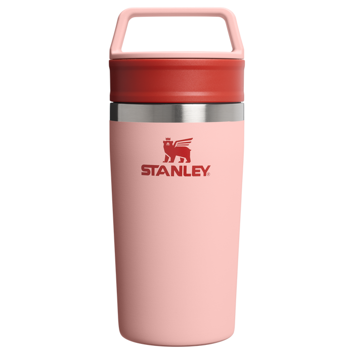 Stanley 1913 Café-To-Go Travel Mug 0.35L in Peach Rose | Front View