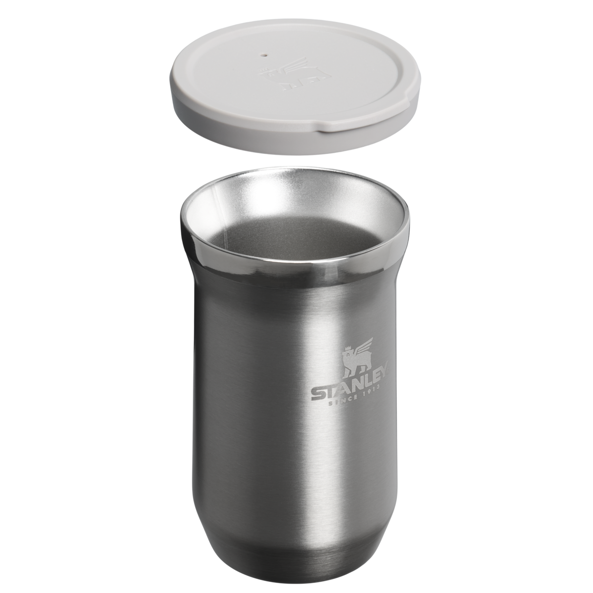 Stanley 1913 Classic Terere Mate Mug 0.2L en Stainless Steel Ash | Ver Sección transversal