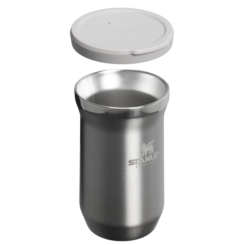 Stanley 1913 Classic Terere Mate Mug 0.2L en Stainless Steel Ash | Ver Sección transversal