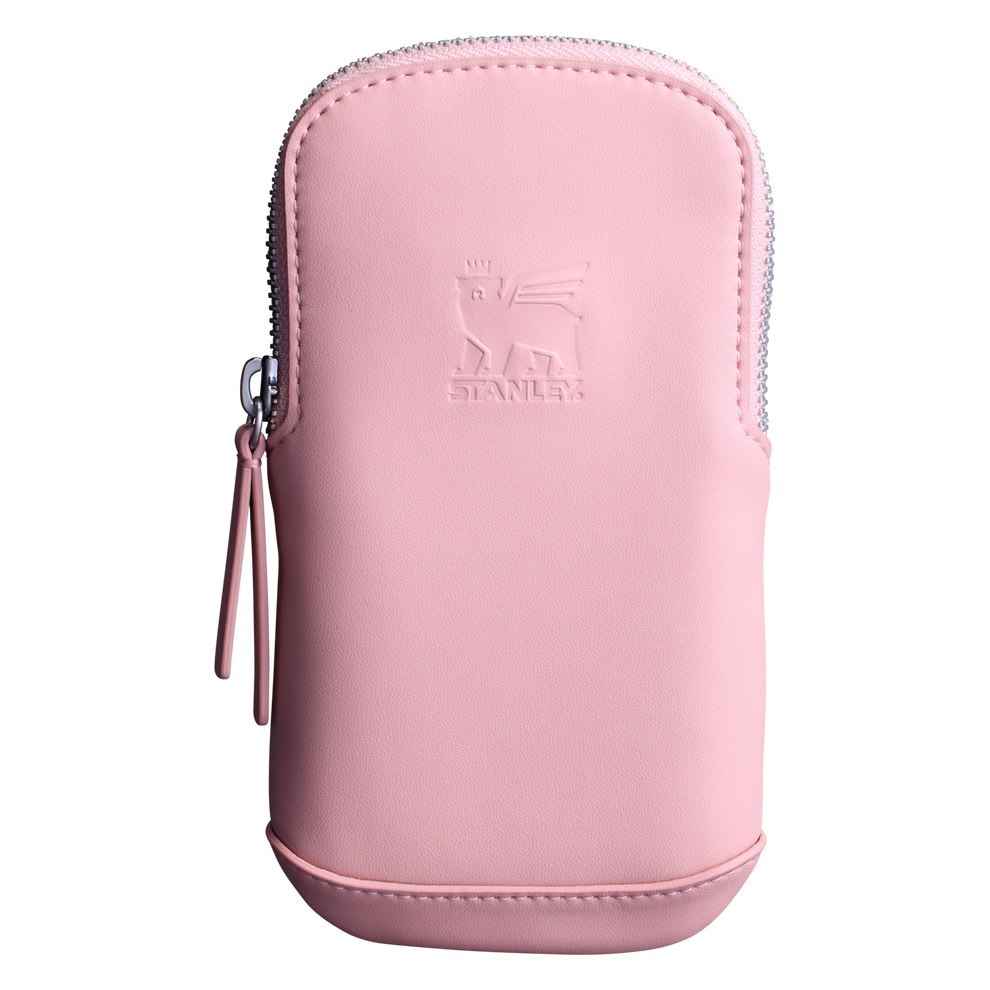 Stanley 1913 The Stanley Cross Bottle Essentials Case Midi in Rose Quartz | Front View