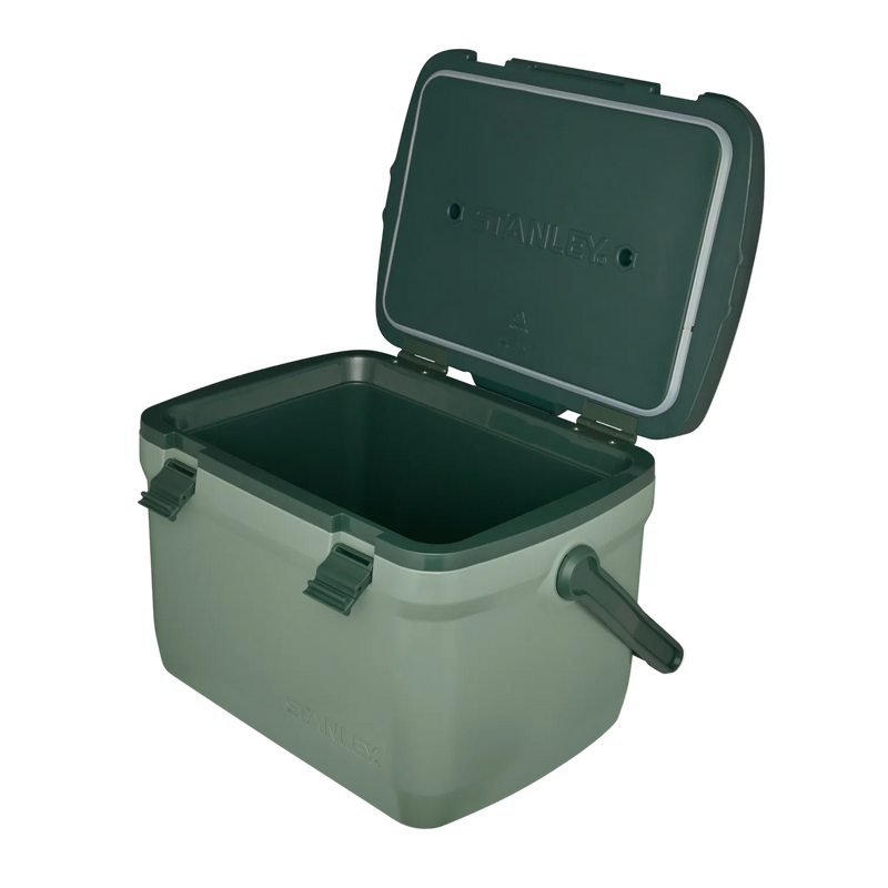 Stanley 1913 Easy-Carry Outdoor Cooler 15.1L in Stanley Green | Visualizza Sezione trasversale