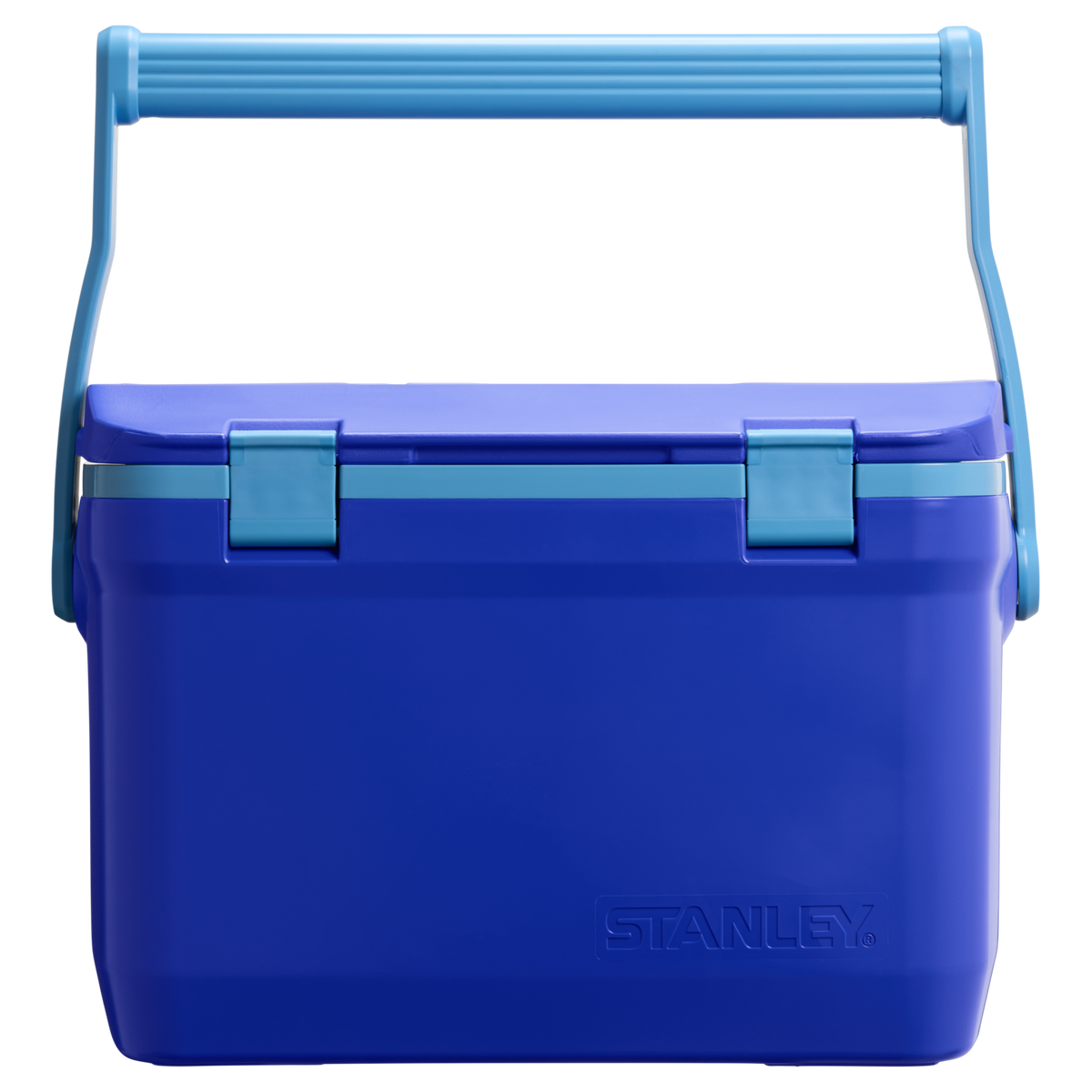 Stanley 1913 Adventure Easy Carry Outdoor Cooler 16 QT 15.1 L in Cobalt | Front View