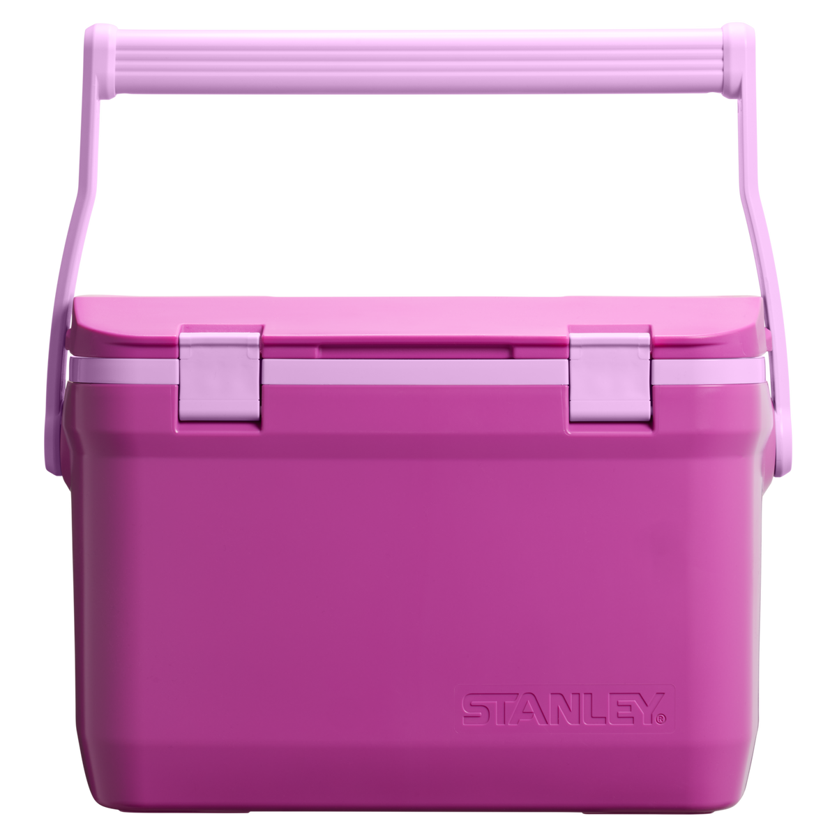 Stanley 1913 Adventure Easy Carry Outdoor Cooler 16 QT 15.1 L in Dark Blossom | Front View