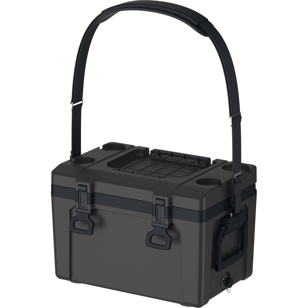 Stanley 1913 Easy-Carry Outdoor Cooler 23L in Black | View 3