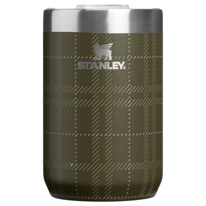 Stanley 1913 The Everyday Camp Cup 12 OZ 0.35 L in Peat Moss Plaid | Front View