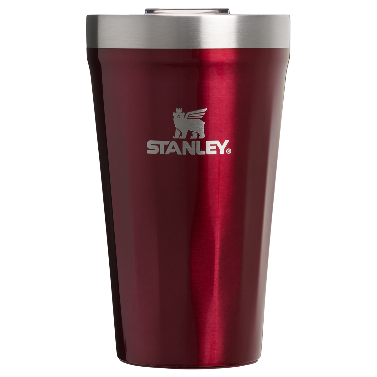 Stanley 1913 Everyday Textured Tumbler 0.47L in Garnet Shine | Front View