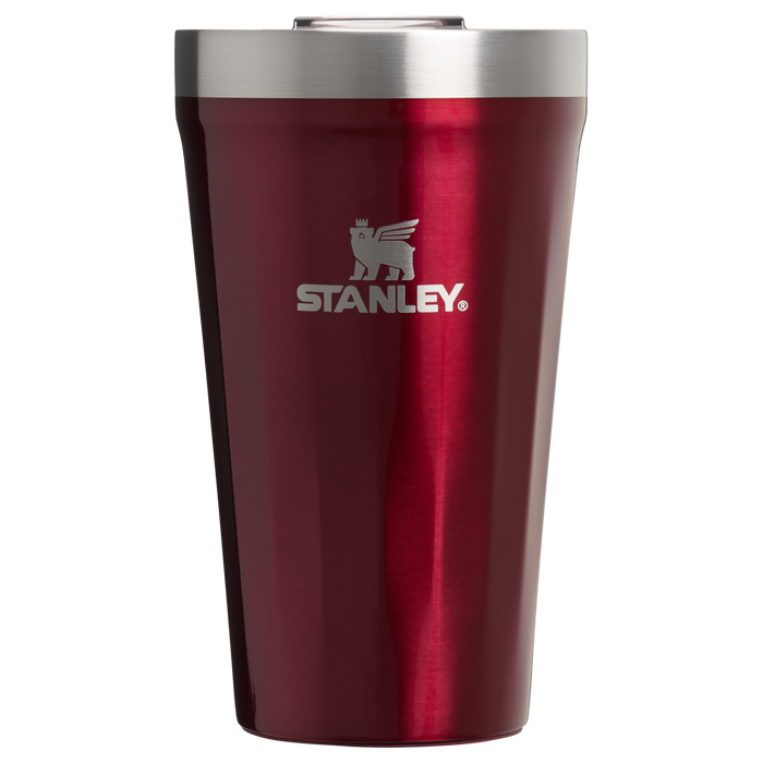 Stanley 1913 Everyday Textured Tumbler 0.47L in Garnet Shine | Front View