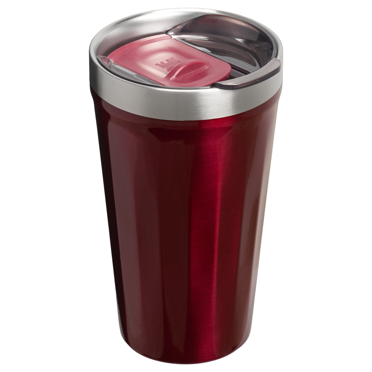 Stanley 1913 Everyday Textured Tumbler 0.47L in Garnet Shine | Back View