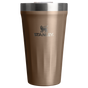 Swatch for Stanley 1913 Everyday Textured Tumbler 0.47L in Pale Gold Shine | Front View