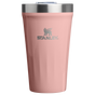 Swatch for Stanley 1913 Everyday Textured Tumbler 0.47L in Peach Rose Gloss | Front View