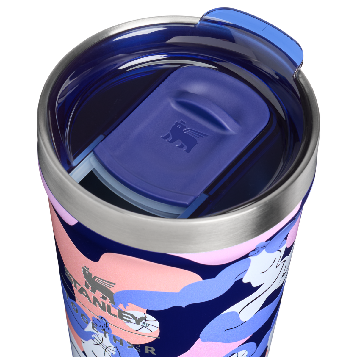 Stanley 1913 Stanley 1913 x TOGETHXR Everyday Tumbler 0.47L in TOGETHXR Flux | Weergave Deksel in detail