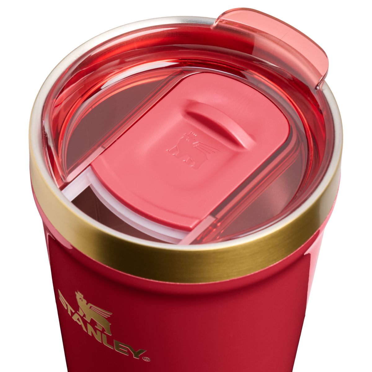 Stanley 1913 Everyday Tumbler 0.47L in Holly Berry Gloss | Weergave Deksel in detail