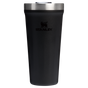 Swatch for Stanley 1913 The Textured Everyday Tumbler 20 OZ 0.59 L in Black 2.0 | Front View