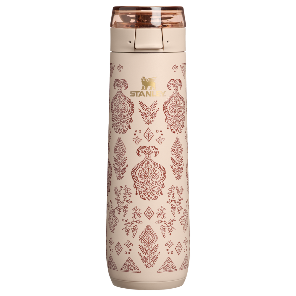 Stanley 1913 Stanley 1913 x Nest FlowState™ Spring Bottle 20 OZ 0.59 L in Deepa Brown Sugar | Front View