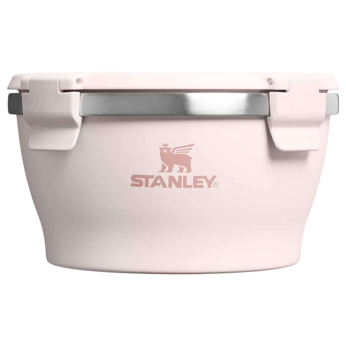 Stanley 1913 Fresh-to-Table Leakproof Bowl 0.94L in Rose Quartz | Front View