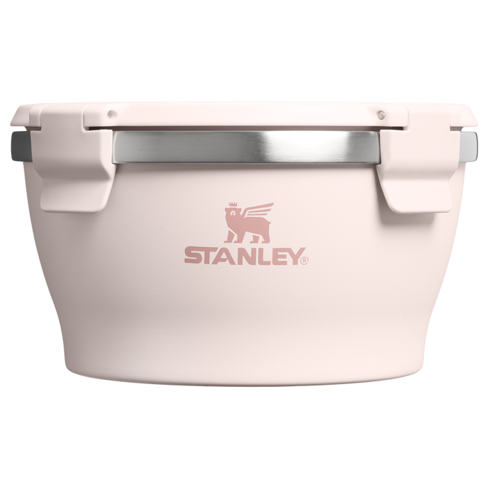 Stanley 1913 Fresh-to-Table Leakproof Bowl 0.94L in Rose Quartz | Front View