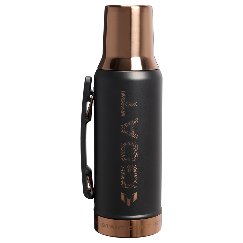 Stanley 1913 Messi x Stanley 1913 High Precision Flow Mate System 1.18L in Messi GOAT Black | Back View