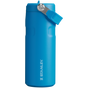 Swatch for Stanley 1913 The IceFlow™ Bottle with Flip Straw Lid 16 OZ 0.47 L in Azure | Front View
