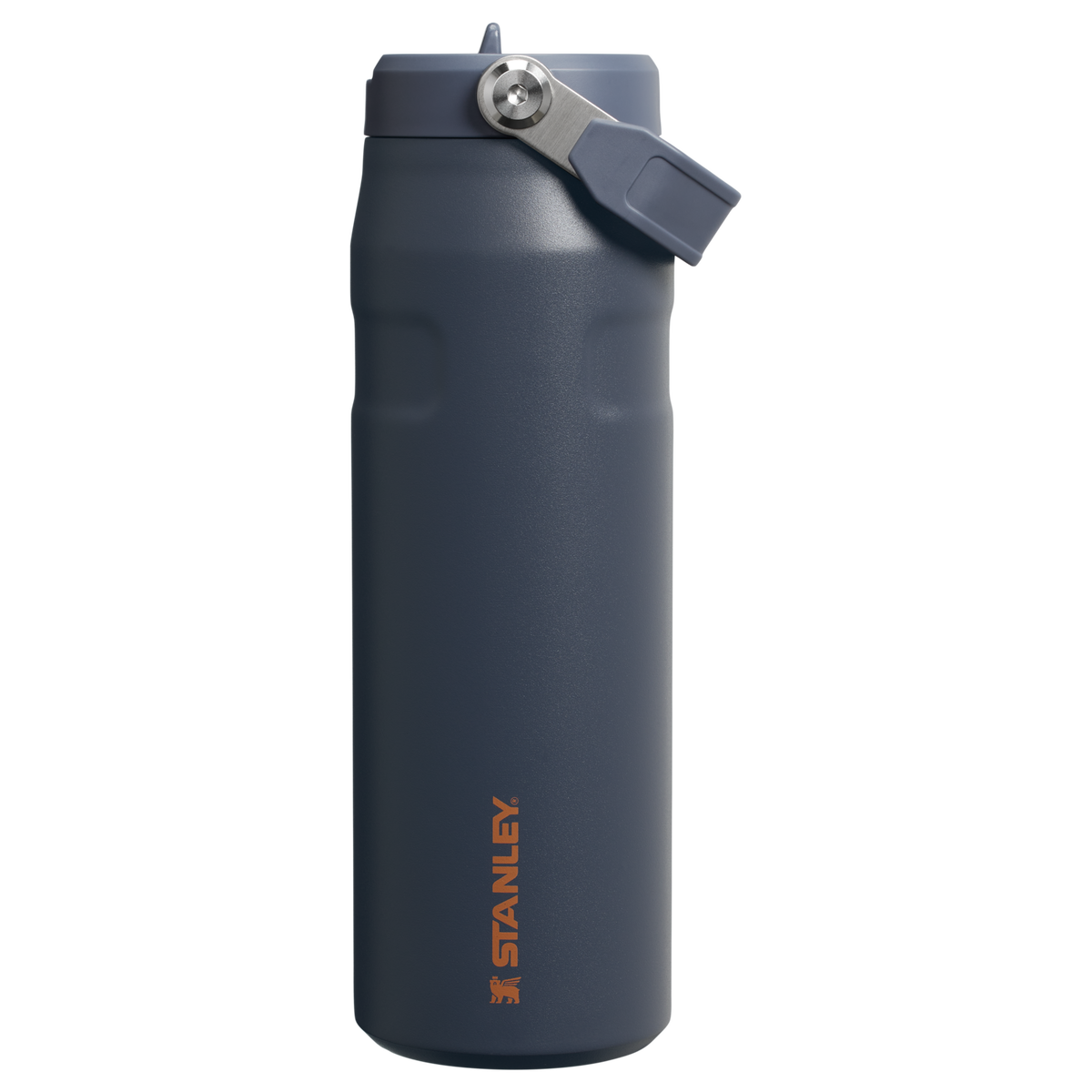 Stanley 1913 The IceFlow™ Bottle with Flip Straw Lid 24 oz 0.71 L in Twilight | Front View