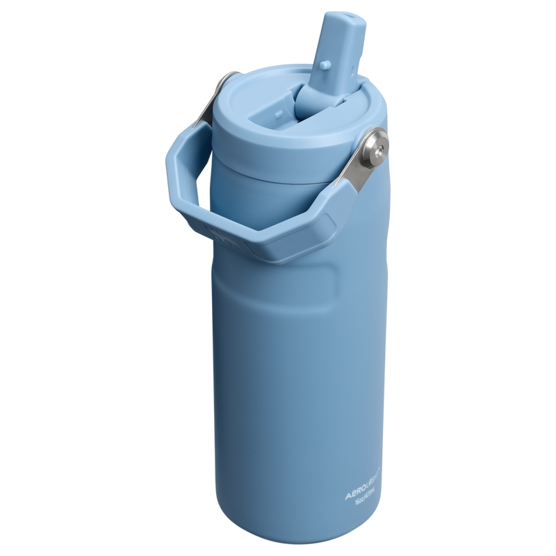 Stanley 1913 IceFlow™ Bottle Flip Straw 2.0 0.47L en Indigo | Ver Detrás