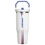 Swatch for Stanley 1913 Country Collection IceFlow™ Tumbler 30 OZ 0.89 L in Team White Dark Blue | Front View