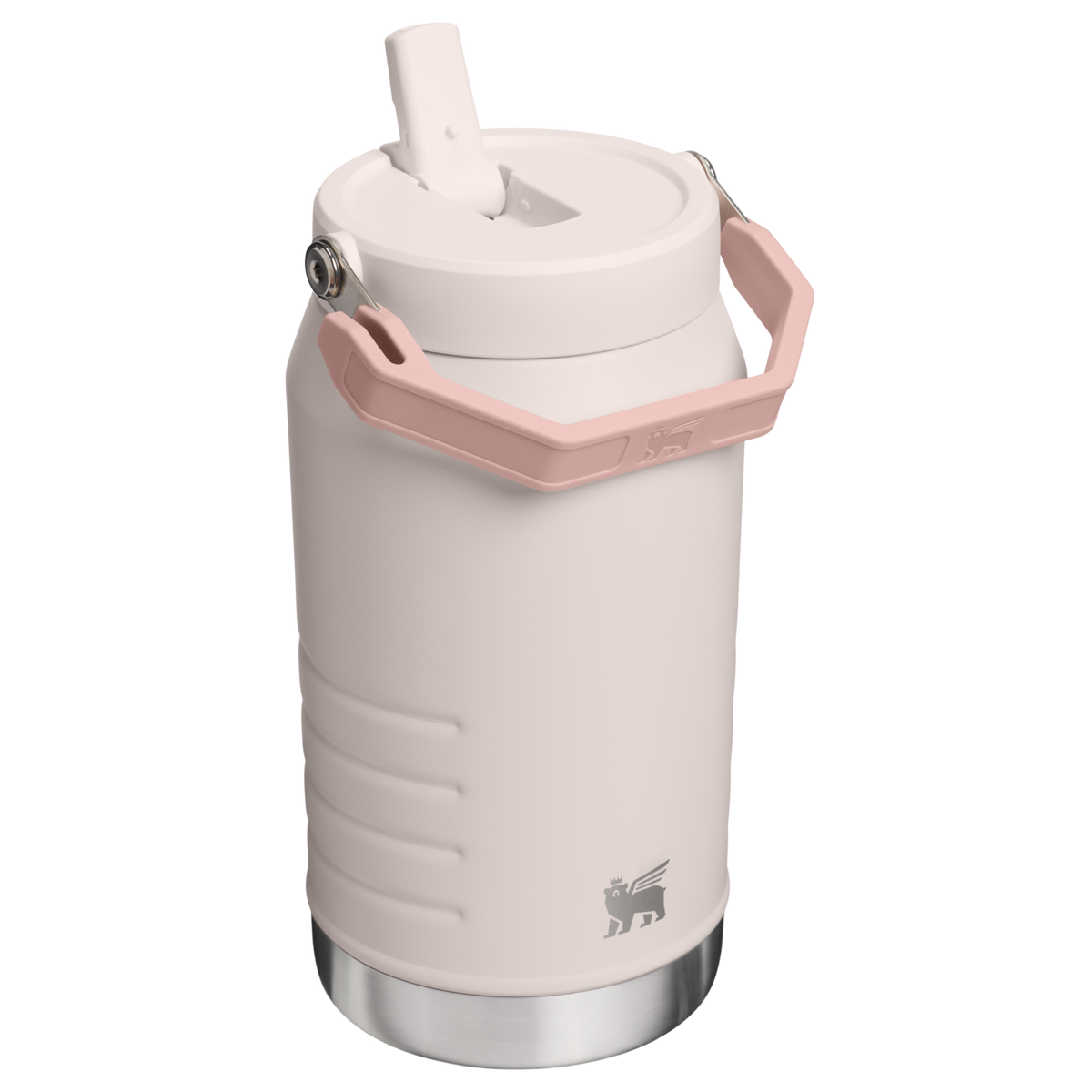 Stanley 1913 The IceFlow™ Flip Straw 2.0 Jug 1.90L in Rose Quartz | Back View