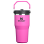 Swatch for Stanley 1913 IceFlow™ Flip Straw 2.0 Tumbler 0.59L in Hot Pink | Front View