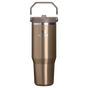 Swatch for Stanley 1913 The IceFlow™ Flip Straw Tumbler 30 OZ 0.89 L in Pale Gold Shine | Front View