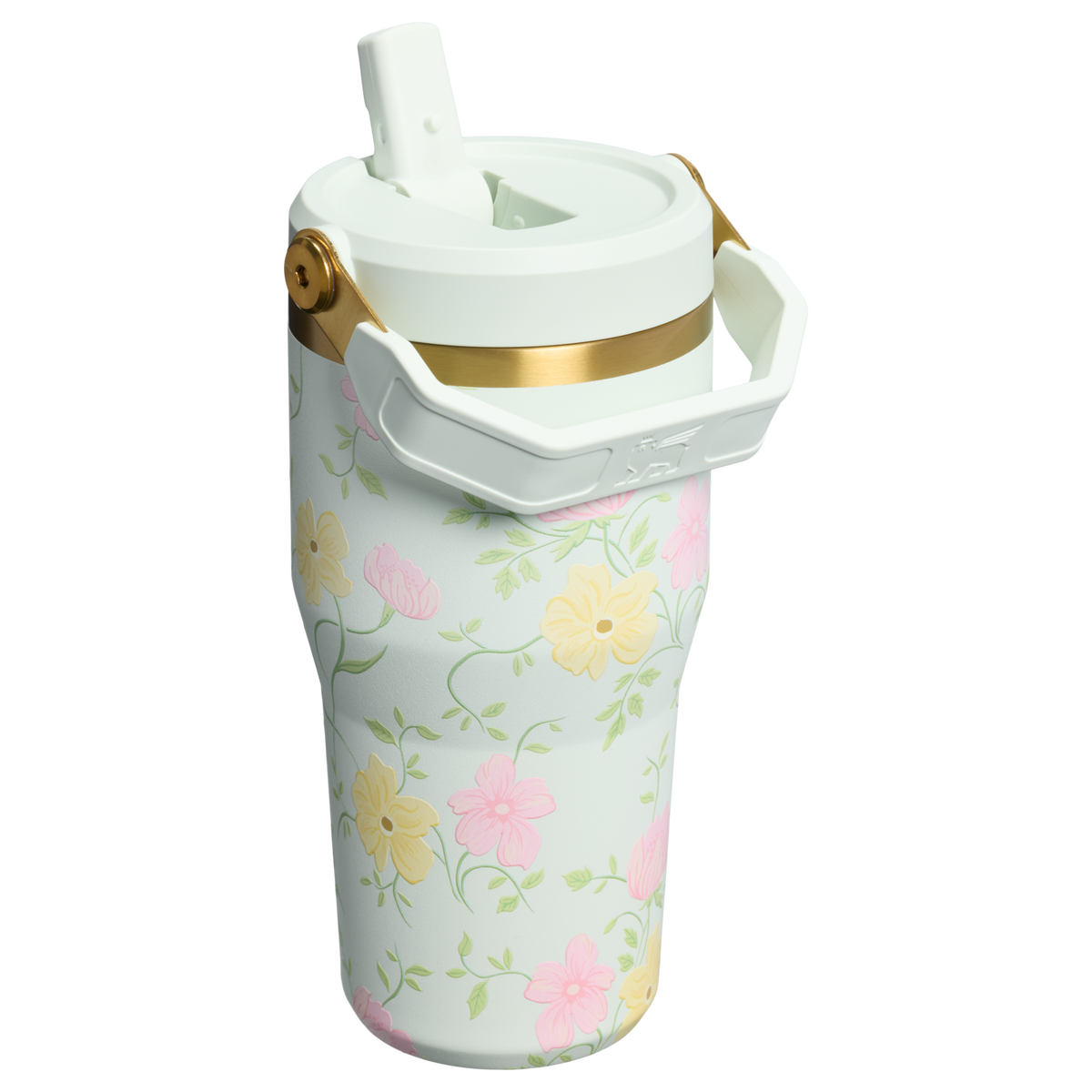 Stanley 1913 IceFlow™ Flip Straw 2.0 Tumbler 0.59L in Spring Blossoms | Back View