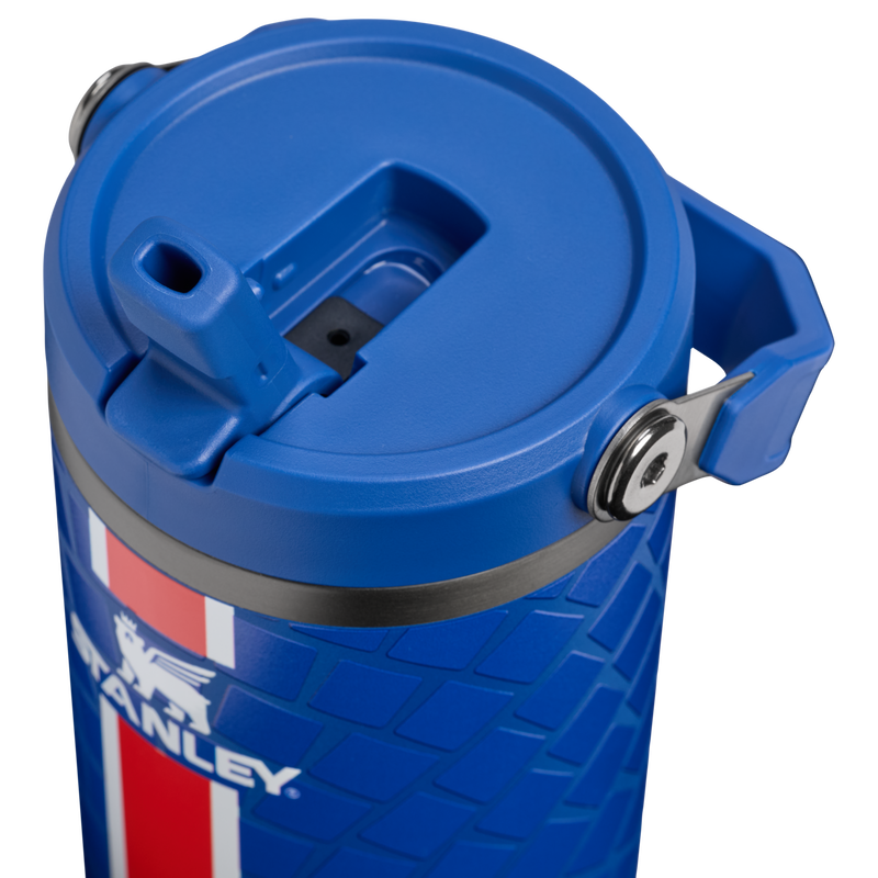 Stanley 1913 Stanley 1913 x Paris Saint-Germain IceFlow™ Flip Straw 2.0 Tumbler 0.89L in PSG Nouveau | Weergave Deksel in detail