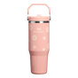 Swatch for Stanley 1913 The IceFlow™ Flip Straw Tumbler 30 OZ 0.89 L in Sorbet Daisies | Front View